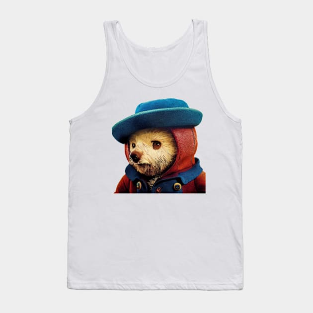 Adorable Paddington Bear Tank Top by AmaniZelaya